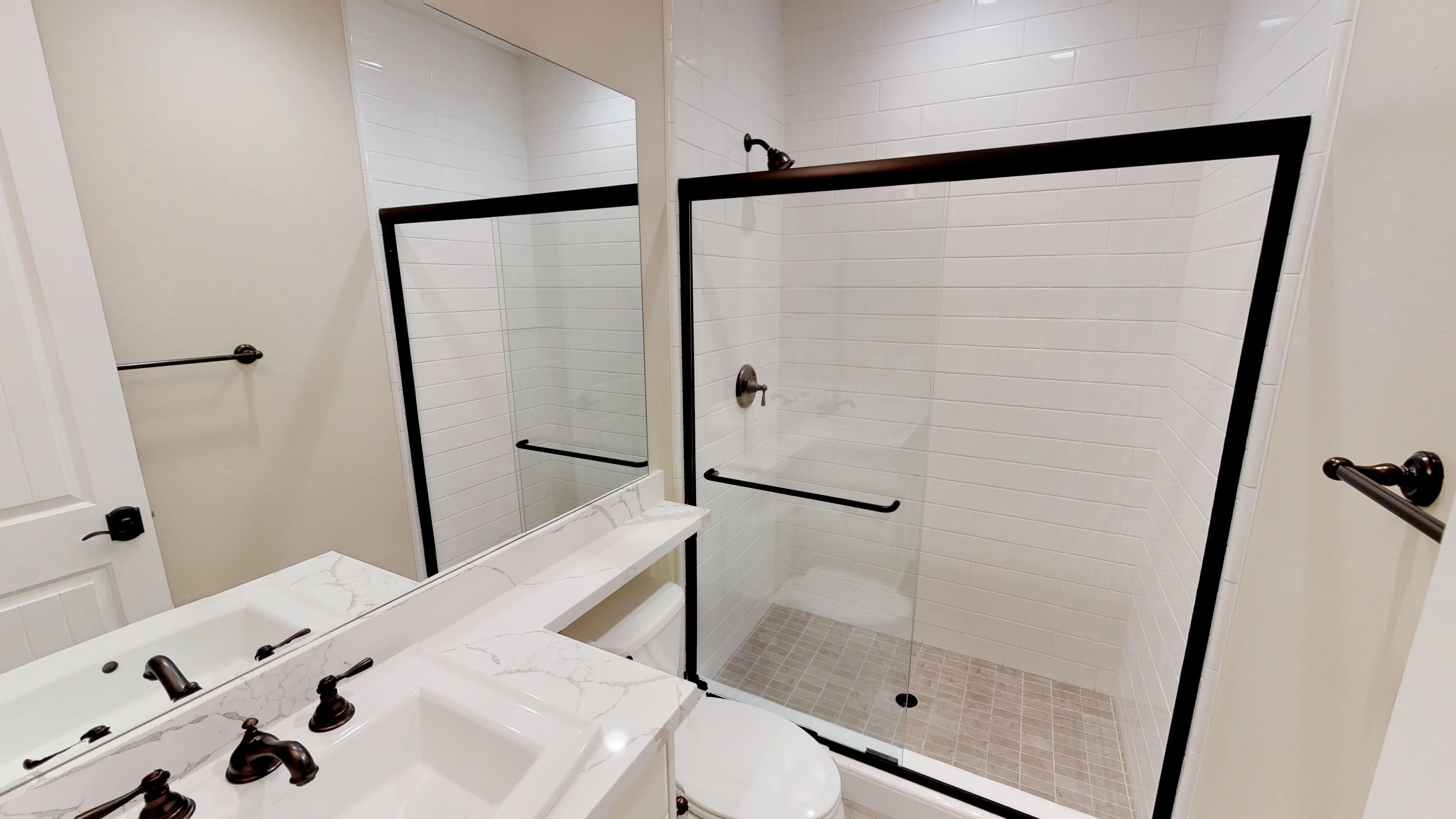 Shower room tiles design | Elite Builder Services