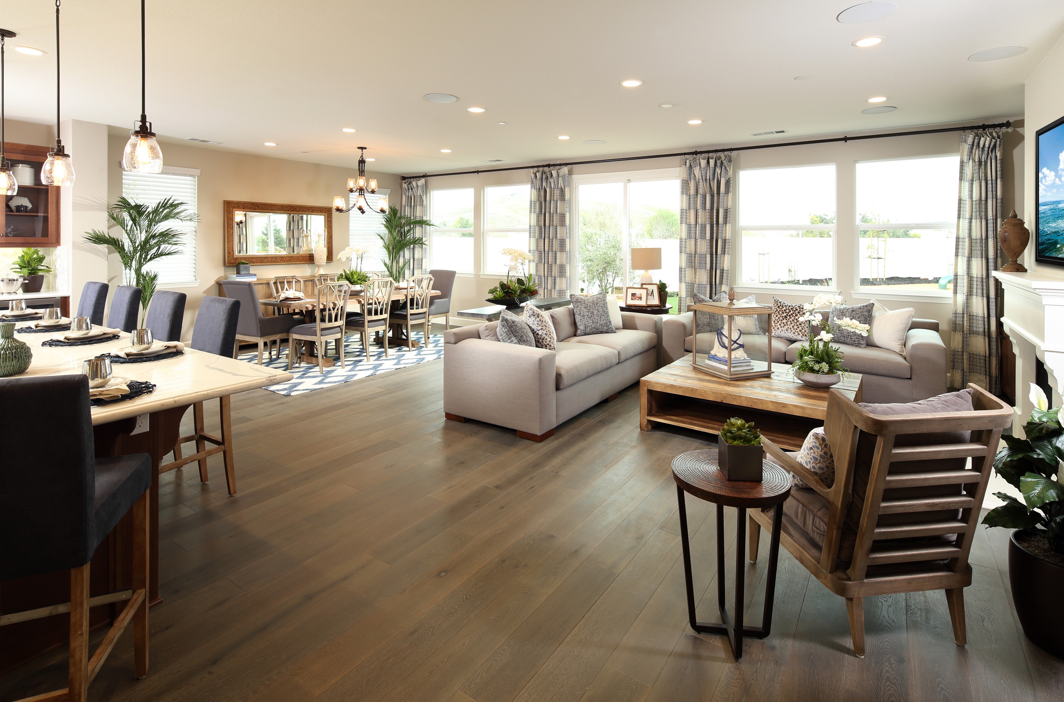 Lavish living room | Elite Builder Services