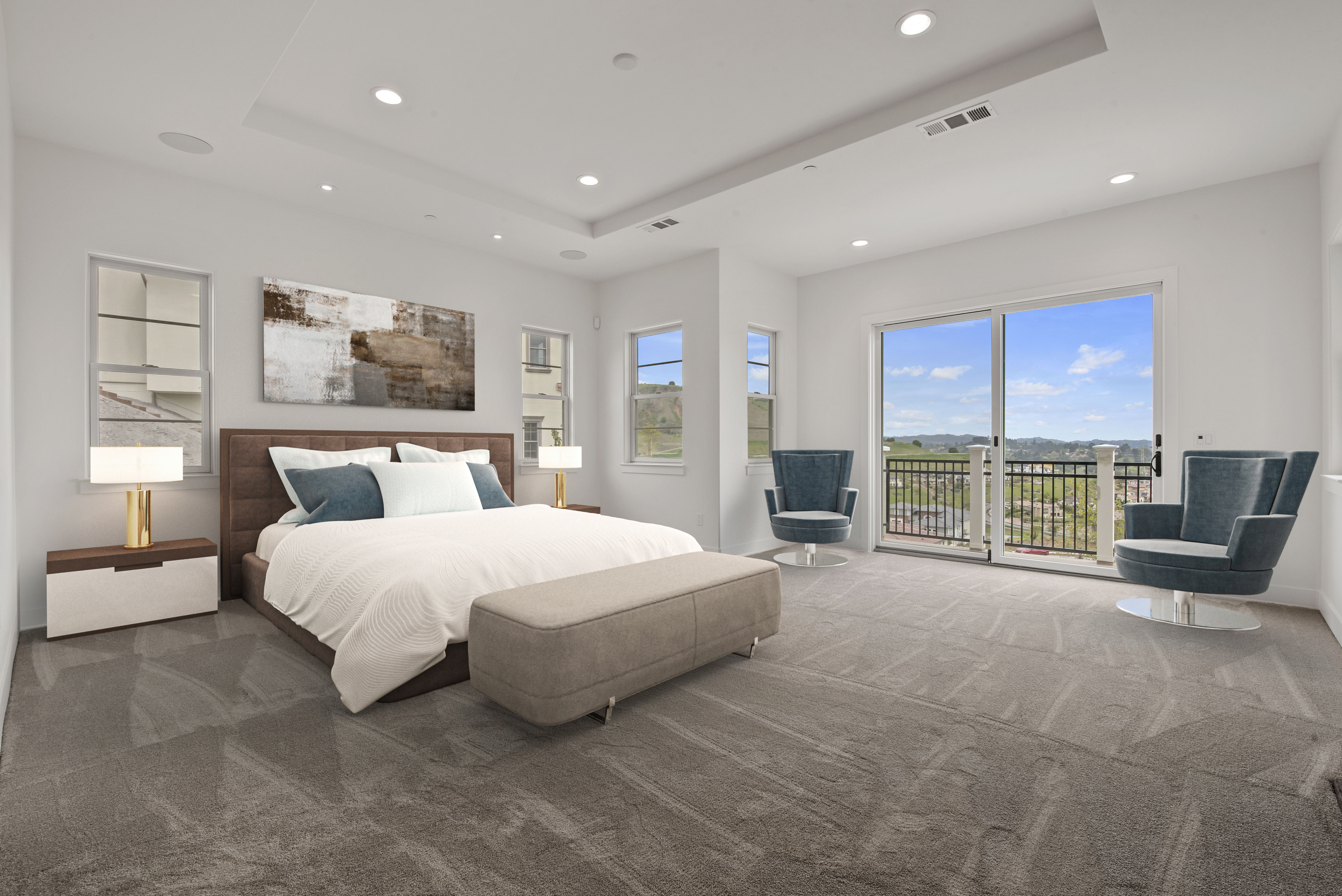 Spacious bedroom | Elite Builder Services