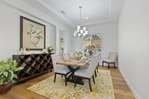 Dinning room vinyl | Elite Builder Services