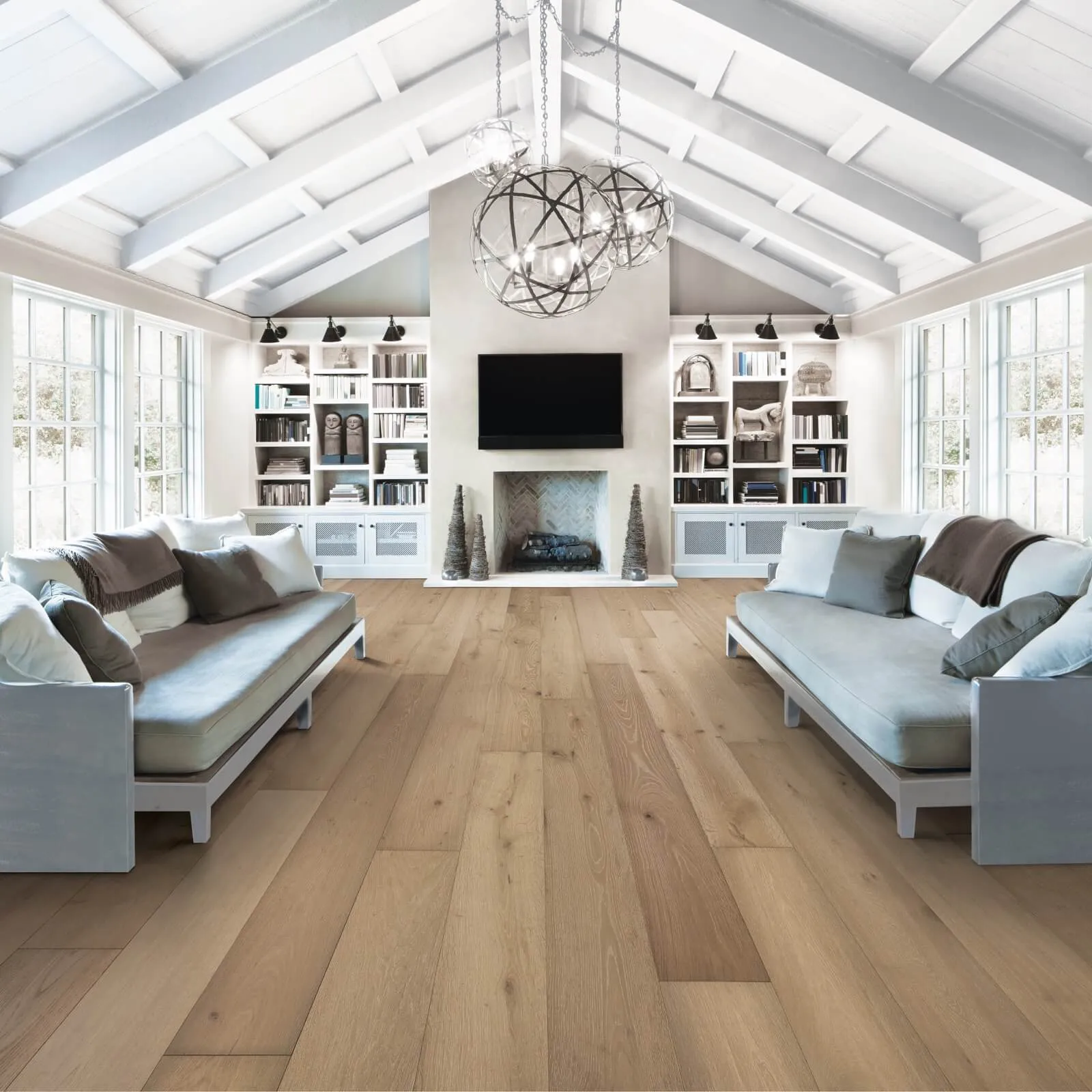 hardwood16 Living room floor | Elite Builder Services
